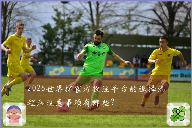 2026世界杯官方投注平台的选择流程和注意事项有哪些？