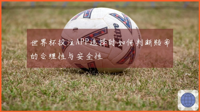 世界杯投注APP选择时如何判断赔率的合理性与安全性