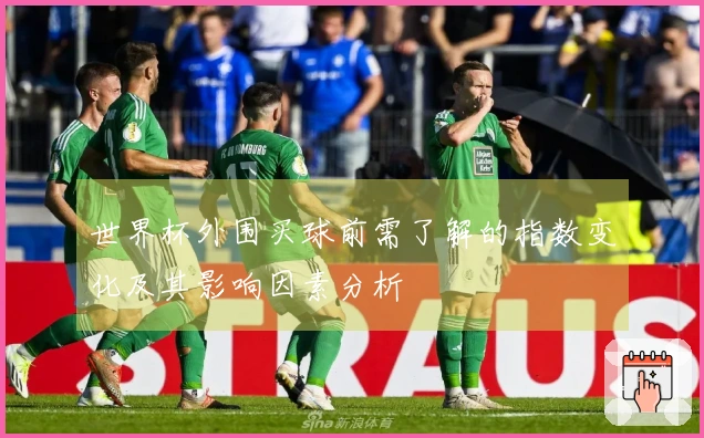 世界杯外围买球前需了解的指数变化及其影响因素分析